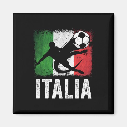 Italië Voetbal Fan Jersey Magneet (Voorkant)