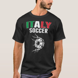 Italië Voetbal in netto Italiaans Football S T-shirt