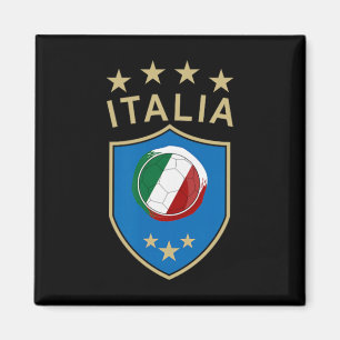 Italië Voetbal - Italiaans Italia Vlag Voetbal Spe Magneet
