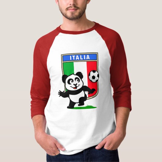 Italië Voetbal (lichte shirten) T-shirt (Voorkant)