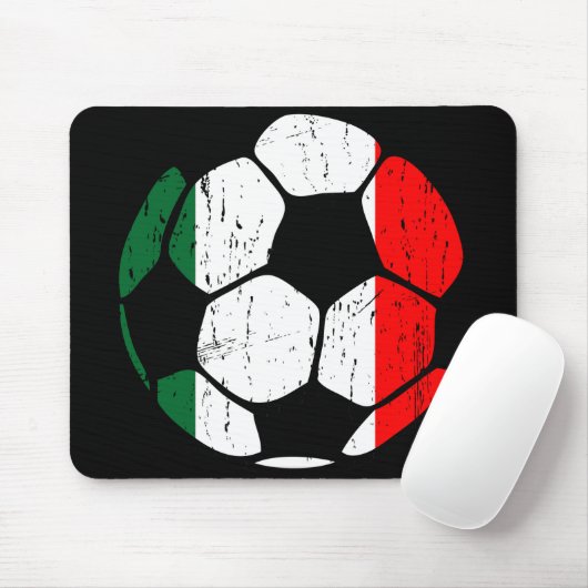 Italië Voetbal Mousepad Muismat (Met muis)