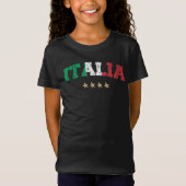Italië Voetbal Shirt Football Fan (Voorkant)