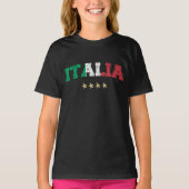 Italië Voetbal Shirt Football Fan (Voorkant)