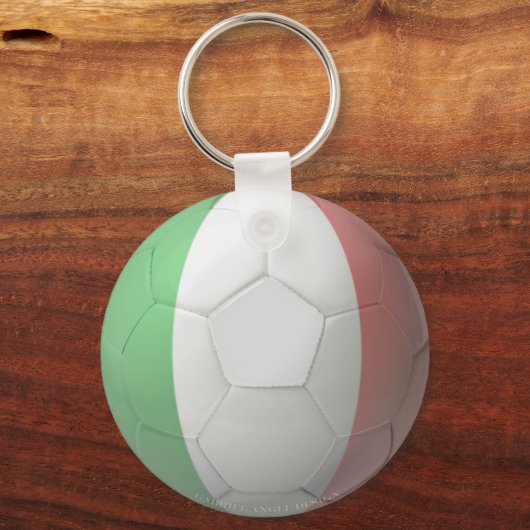 Italië Voetbal Sleutelhanger (Voorkant)