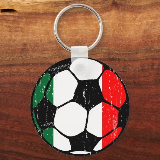 Italië Voetbal Sleutelhanger (Voorkant)