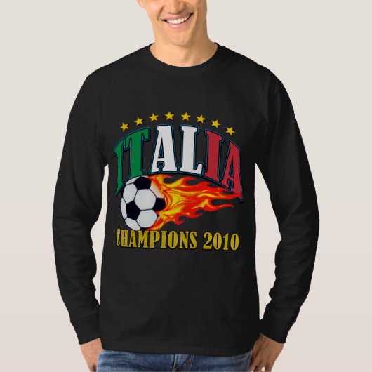 Italië Voetbal T-shirt (Voorkant)