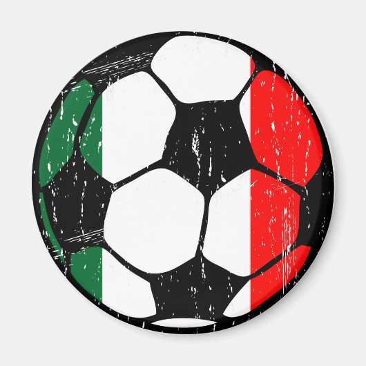 Italië Voetballen magneten (Voorkant)