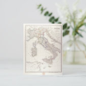 Italië vóór de unificatie briefkaart (Staand voorkant)