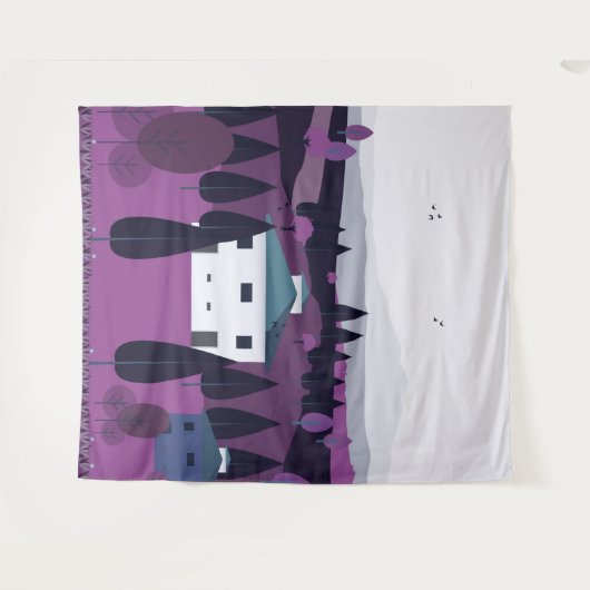 Italië Wandkleed (Voorkant (horizontaal))