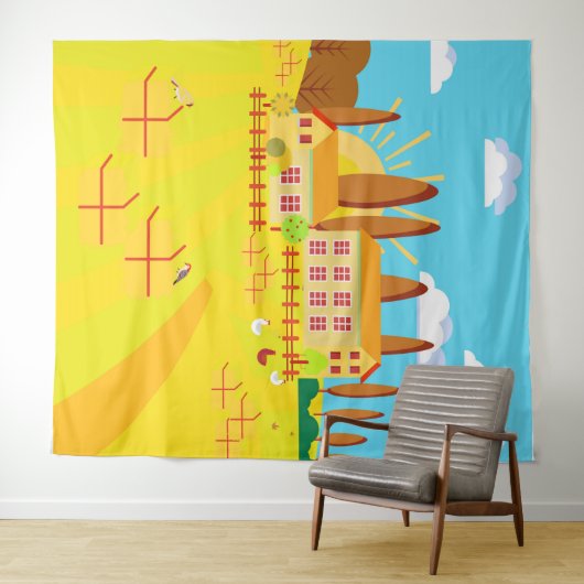 Italië Wandkleed (In Situ (horizontaal))