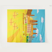 Italië Wandkleed (Voorkant (horizontaal))