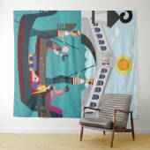 Italië Wandkleed (In Situ (horizontaal))