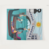 Italië Wandkleed (Voorkant (horizontaal))