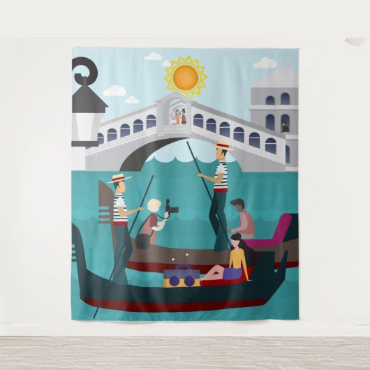 Italië Wandkleed (Voorkant)