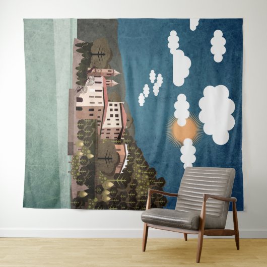 Italië Wandkleed (In Situ (horizontaal))