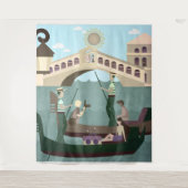 Italië Wandkleed (Voorkant)