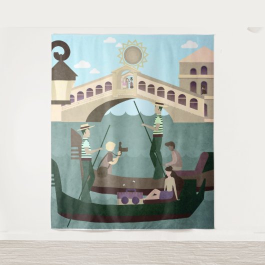 Italië Wandkleed (Voorkant)