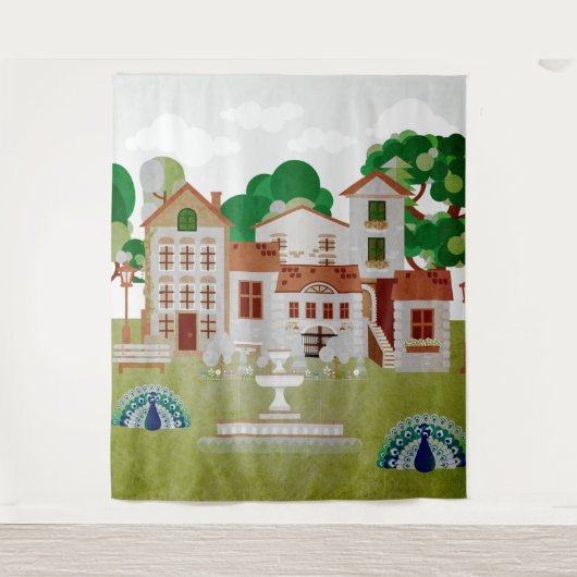 Italië Wandkleed (Voorkant)