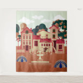 Italië Wandkleed (Voorkant)