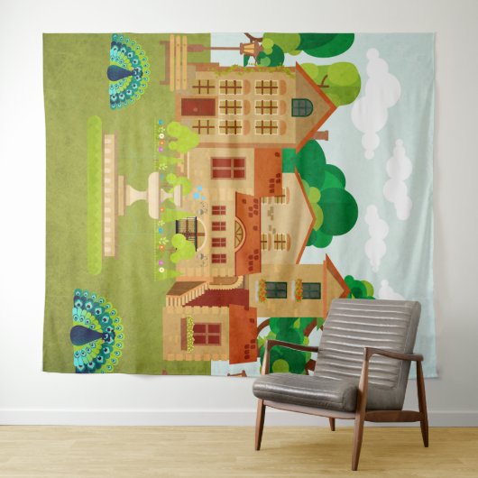 Italië Wandkleed (In Situ (horizontaal))