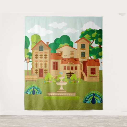 Italië Wandkleed (Voorkant)