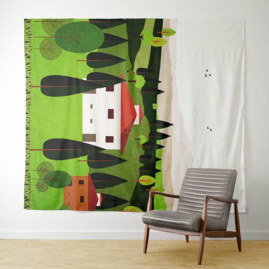 Italië Wandkleed (In Situ (horizontaal))