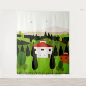 Italië Wandkleed (Voorkant)