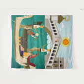 Italië Wandkleed (Voorkant (horizontaal))