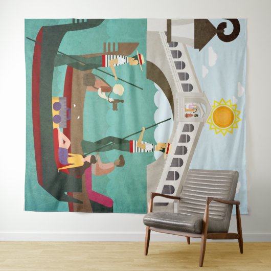 Italië Wandkleed (In Situ (horizontaal))