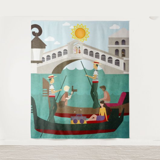 Italië Wandkleed (Voorkant)