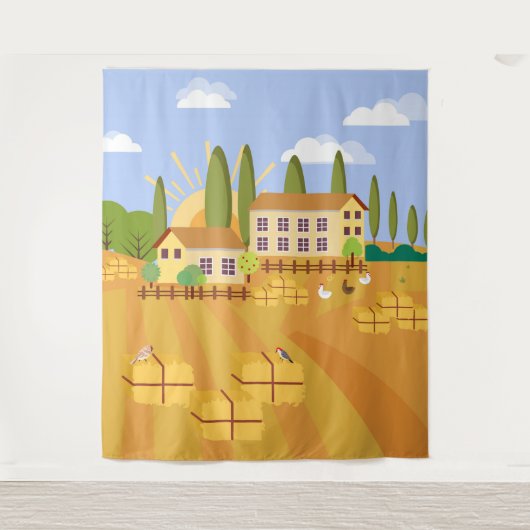 Italië Wandkleed (Voorkant)