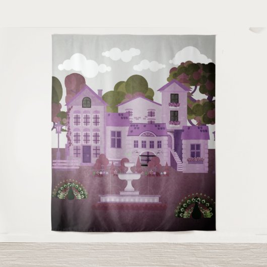 Italië Wandkleed (Voorkant)