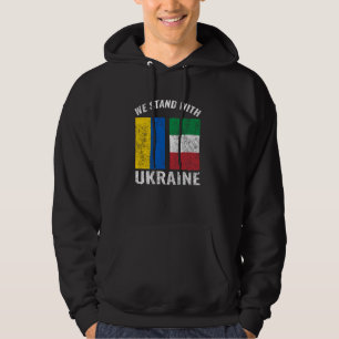 Italië - We staan met Oekraïne Hoodie