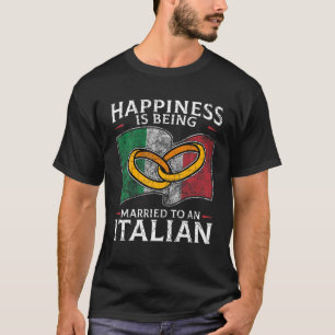 Italië Weduwschap Italiaans huwelijkserfgoed T-shirt