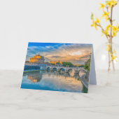 Italië wenskaart kaart (Gele Bloem)