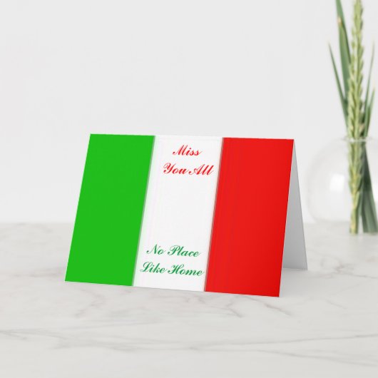 italië - wenskaarten kaart (Voorkant)