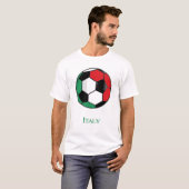 Italië Wereldbeker Voetbal T-Shirt (Voorkant volledig)