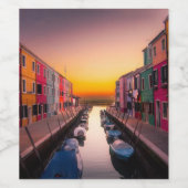 Italië Wijn Etiket (Enkel label)