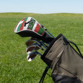 Italië Wooden Boards Golfheadcover (Insitu)