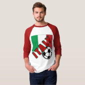 ITALIË World Soccer Fan Tshirts (Voorkant volledig)
