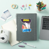 Italië zeilreisposter sticker (iPad Cover)