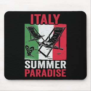 Italië Zomer Paradijs Strand Vakantie Italië Muismat