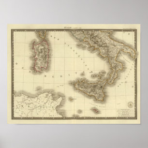 Italië, Zwitserland, Illyria Noord Poster