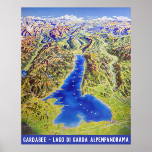 "Italien: 2021/heute Südtirol/Trentino - Gardasee Poster