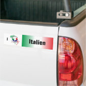 Italien - Italia Autoaufkleber Bumpersticker (Op Truck)
