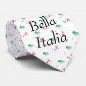 Italien - Italia Krawatte Stropdas (Opgerold)