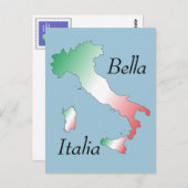 Italien - Italia Postkarte Briefkaart (Voorkant / Achterkant)