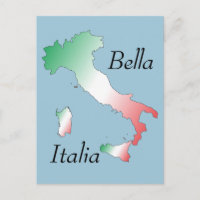Italien - Italia Postkarte