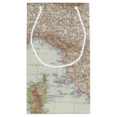 Italien nordliche Halfte, Kaart van Noord-Italië Klein Cadeauzakje (Achterkant)
