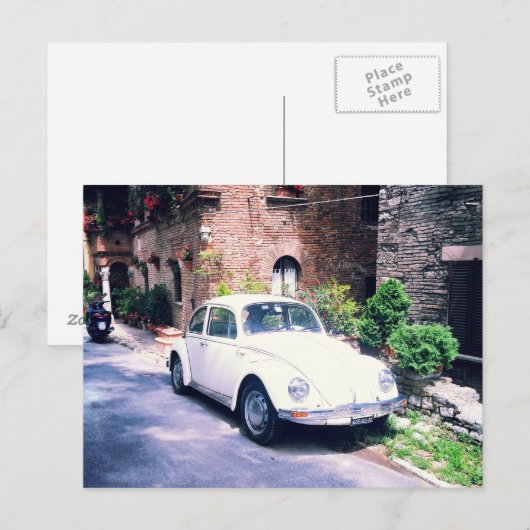 Italien Perugia Oldtimer Briefkaart (Voorkant / Achterkant)